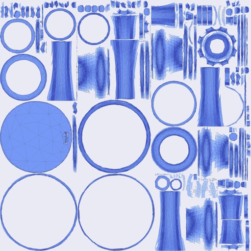 Per-face Area Distortion