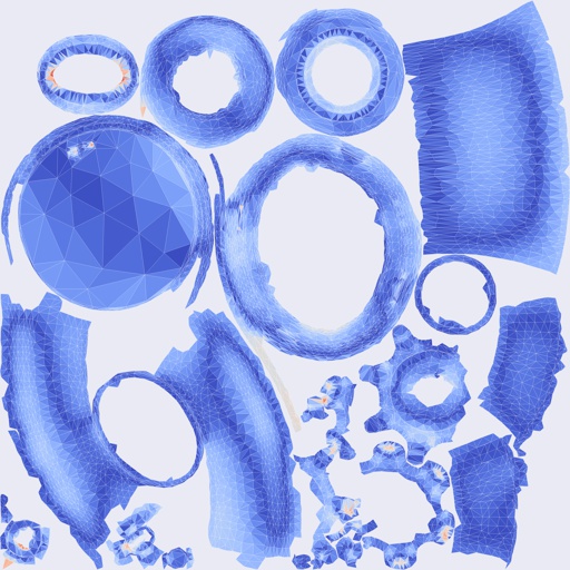 Per-face Area Distortion