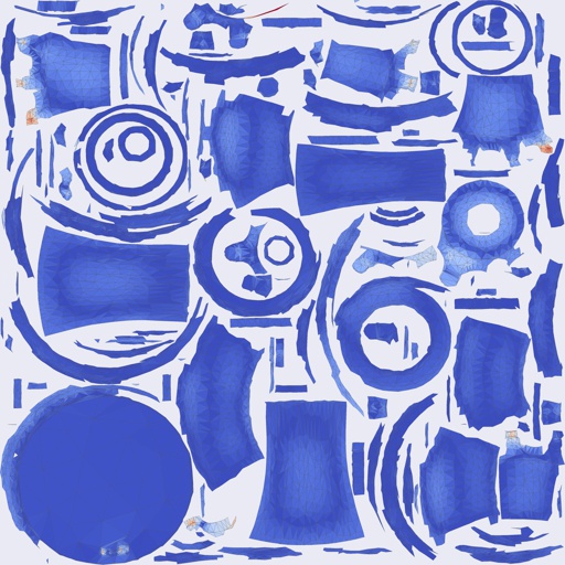 Per-face Area Distortion