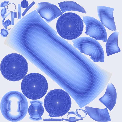 Per-face Area Distortion