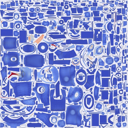 Per-face Area Distortion