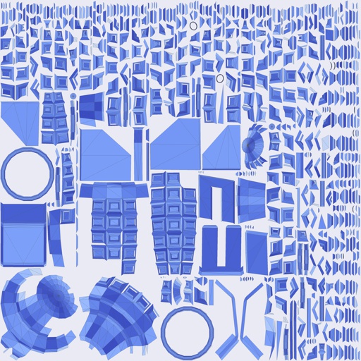 Per-face Area Distortion