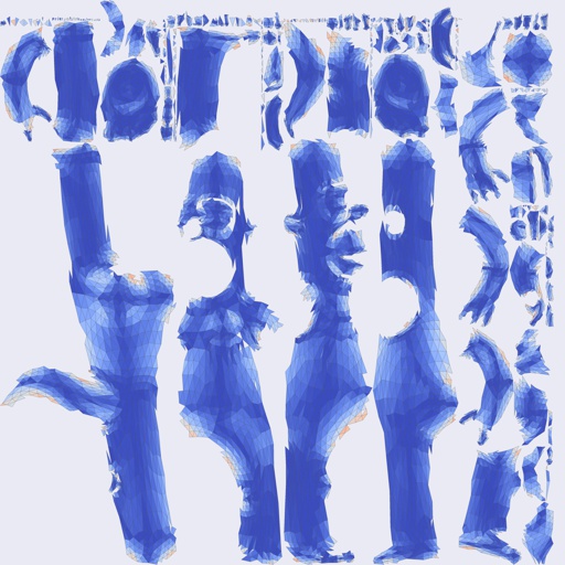 Per-face Angular Distortion