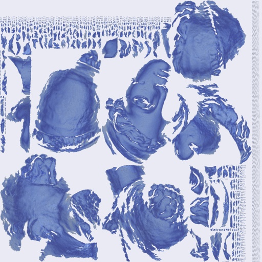 Per-face Area Distortion