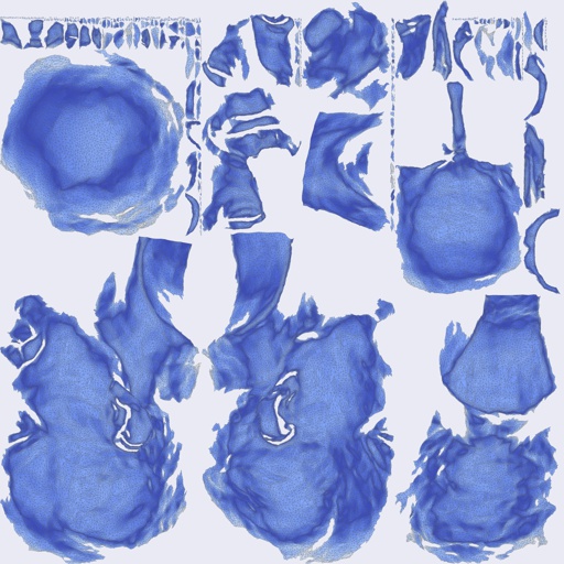 Per-face Area Distortion