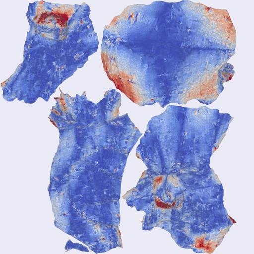 Per-face Angular Distortion