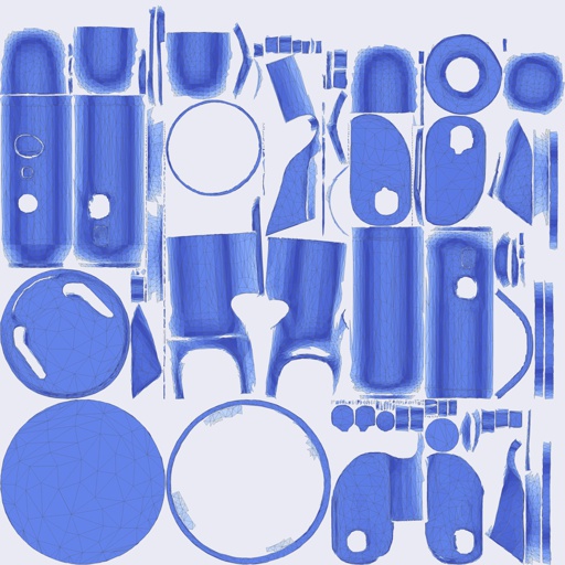 Per-face Area Distortion