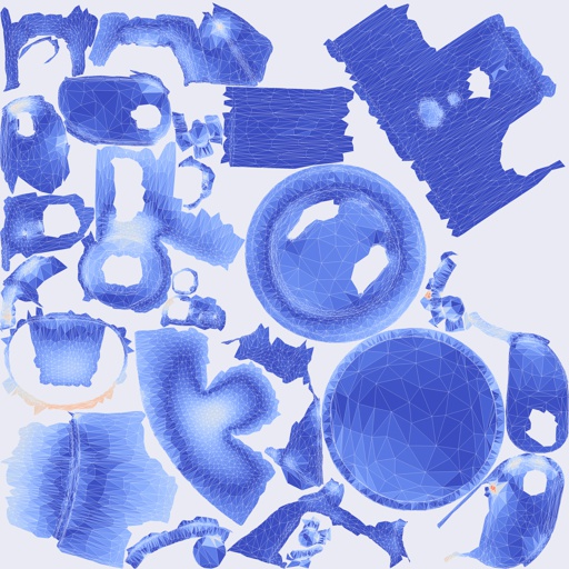 Per-face Area Distortion