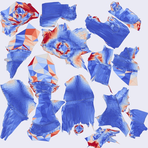 Per-face Angular Distortion