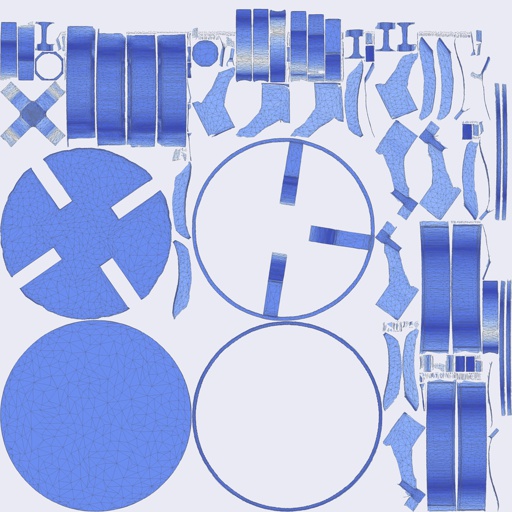 Per-face Area Distortion