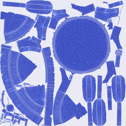 Per-face Angular Distortion