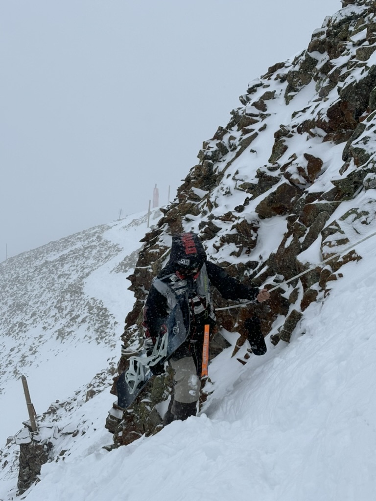Hit me up if you want to go on this triple black diamond ♦♦♦ in Big Sky with me!